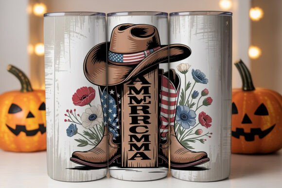 Patriotic Cowboy Mama Tumbler Review