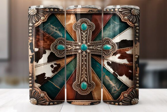 Western Cowgirl Faith Cross Tumbler Wrap Review