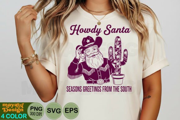 Western Holiday Embroidery Review: Howdy Santa