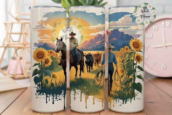 Western Sunset Tumbler Wrap Review: Practical Embroidery Design for Real Projects